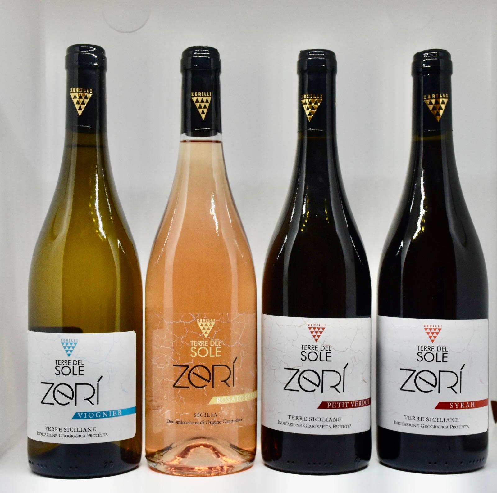 Selezione gamma dei vini Terre del Sole - Zerilli